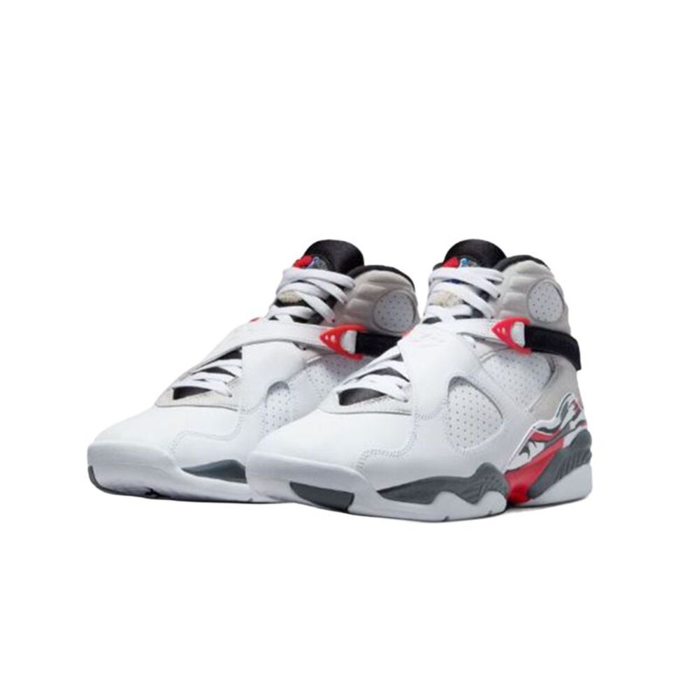 Jordan 8 Retro Lifestyle Sneakers Bugs Bunny Mens White 305381 - Picture 3 of 4